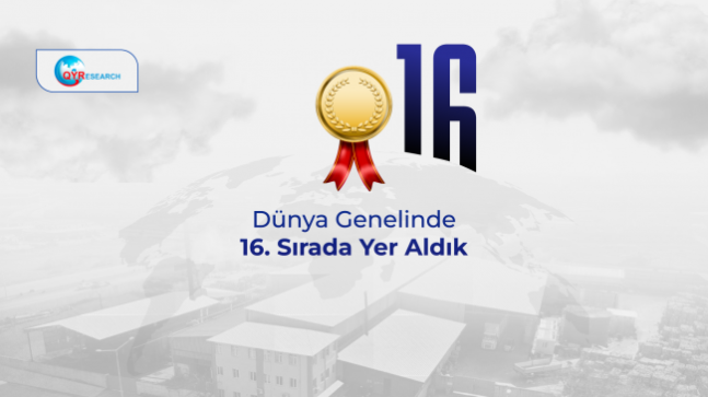 Retek, Dünya Genelinde 16. Sırada